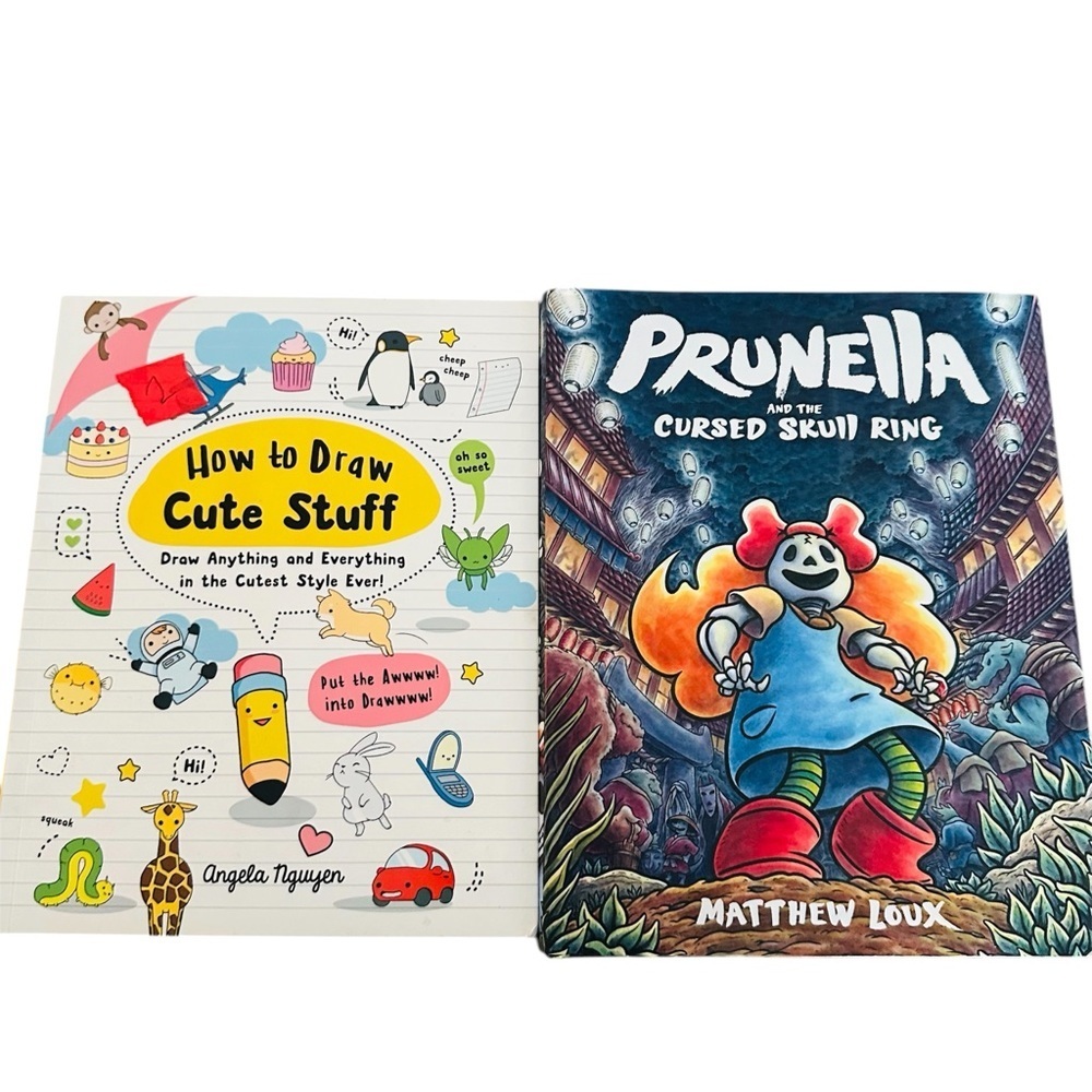 Bundle of 6 Illustrated Kids/Teen Graphic Novel Cartoon Books - Picture 4 of 5